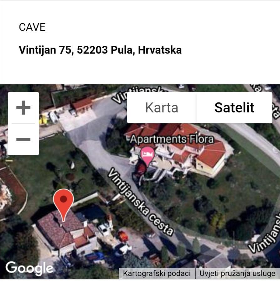 Ferienwohnung Cave With Free Parking Pula Exterior foto